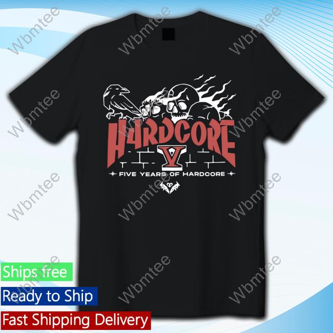 Officia Philza Merch Store Hardcore Anniversary Top Shirt