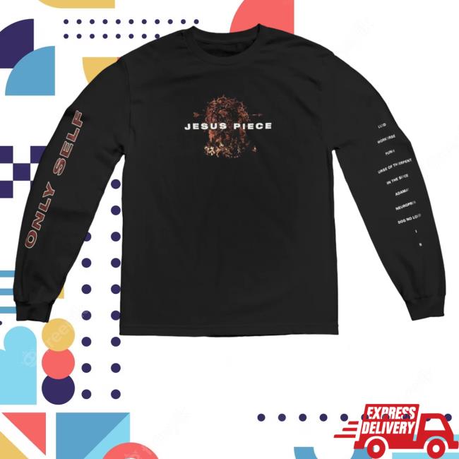 Official Jesus Piece Merch Jesus Piece Only Self Hooded Sweatshirt