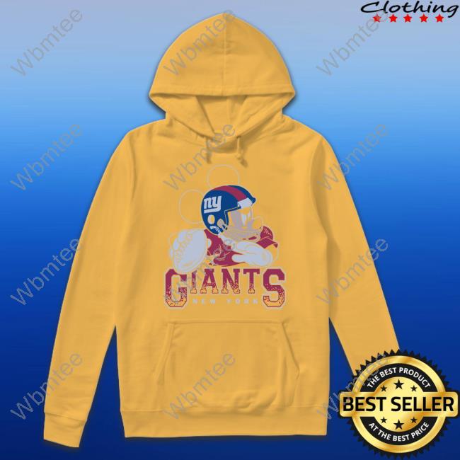 Official New York Giants Disney Mickey QB Shirt
