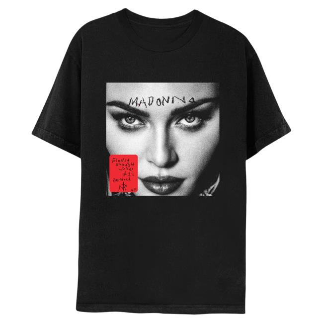 Official Madonna Merch Store ‘Finally Enough Love’ Shirt 2023 Madonna Louise Ciccone Clothing Shop