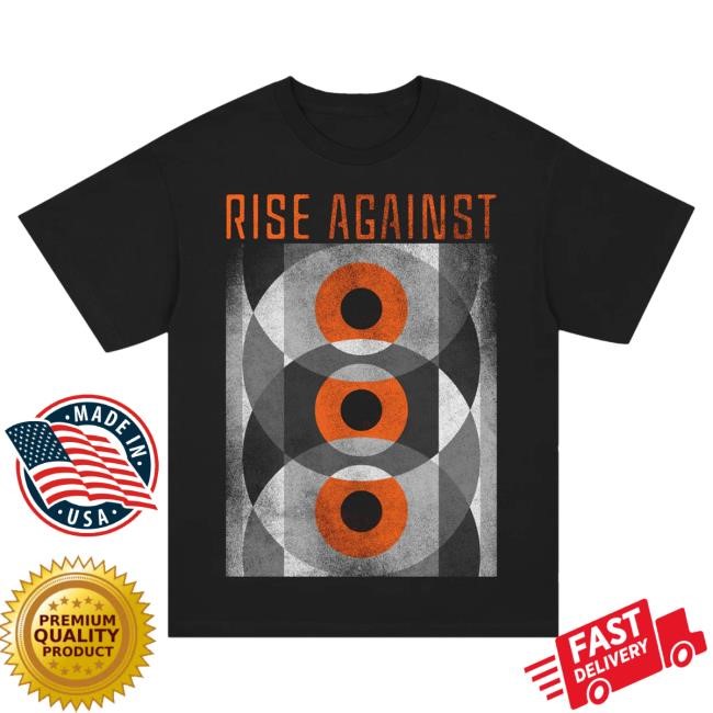 Official Rise Against Marble Eyes Shirt (Black)