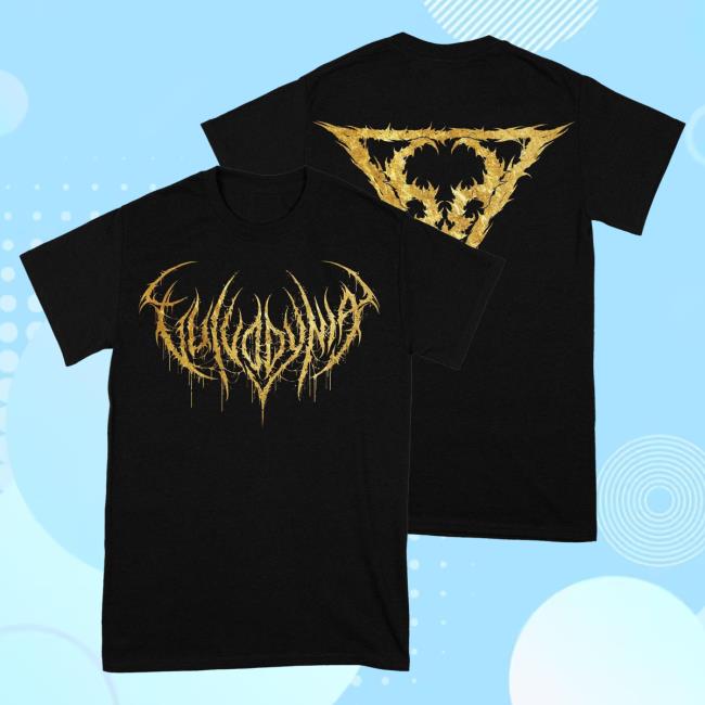 Official Vulvodynia Rising Merch Vulvodynia - Gold Foil Logo T Shirt Risingmerch