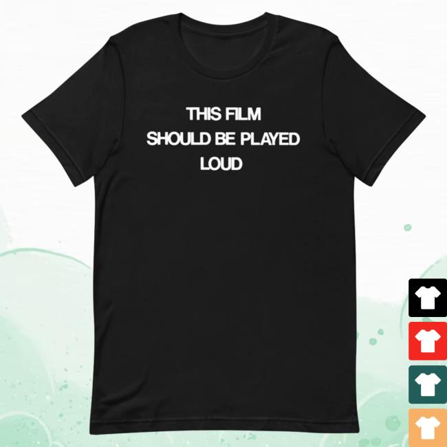 The Band The Last Waltz Shop This Film Should Be Played Loud Tee Shirt