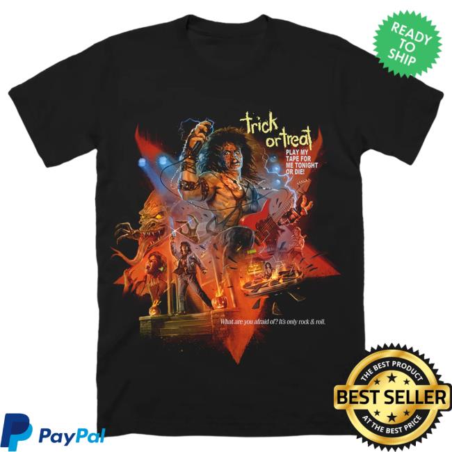 Official Cavity Colors Trick Or Treat: Rock & Roll Nightmare - Shirt New