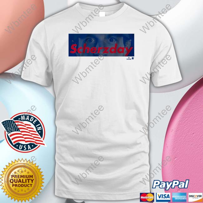 Official Breakingt Merch Max Scherzer Scherzday Texas Shirt