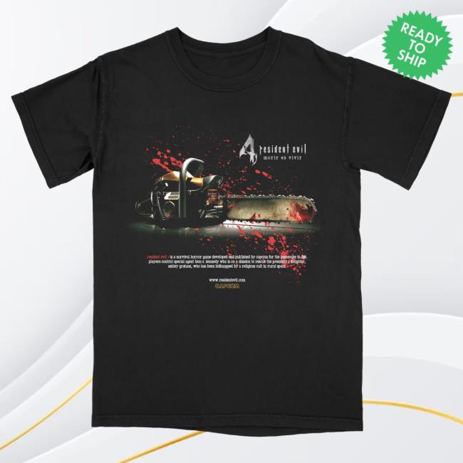 Official Graveyard Goods Merch Store Shop Resident Evil 4 • Great... (Synopsis Edition) Shirts
