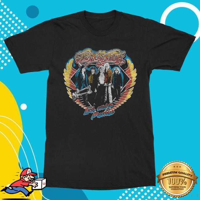 Official Aerosmith Lick And A Promise New Shirt