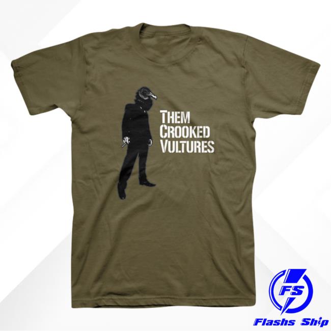 Them Crooked Vultures Merch Smoking T-Shirt