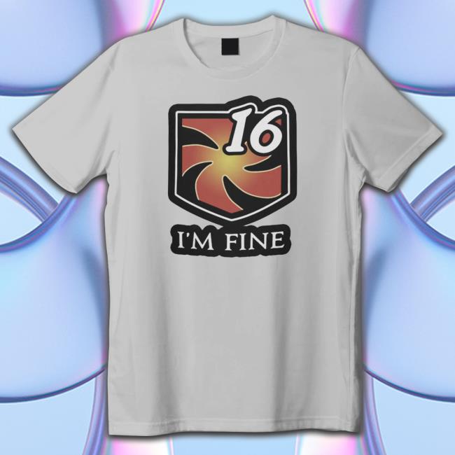 Official I’m fine 16 Hoodie