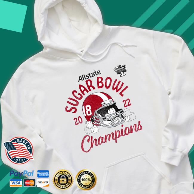 Alabama Crimson Tide Allstate 2022 Sugar Bowl Champions Favorite Cheer Shirts