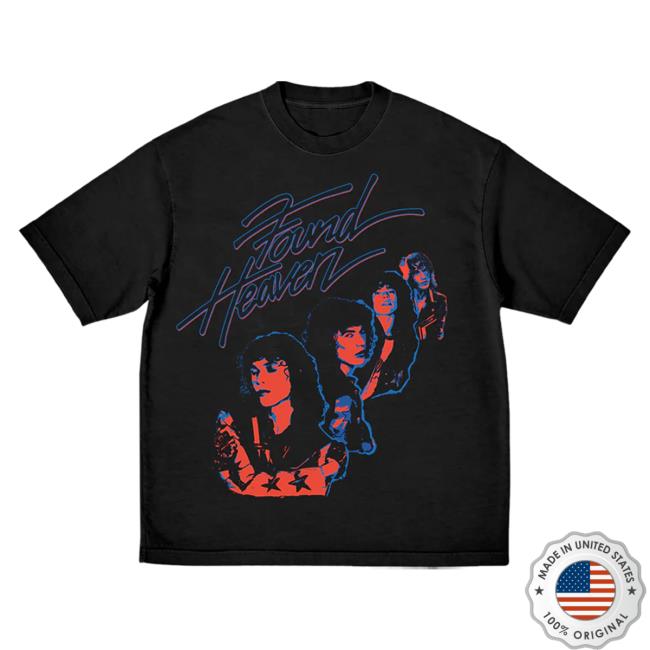 Conan Gray Shop Merch Black Found Heaven Tees