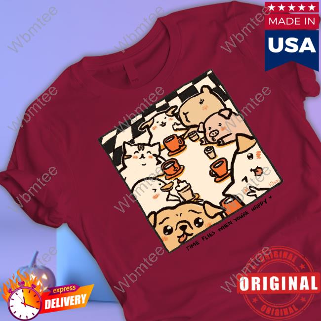 Time Flies When You're Happy Hoodie Titsay
