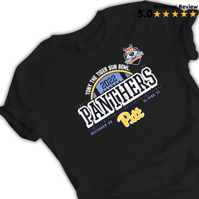 Official Tony The Tiger Sun Bowl 2022 Pitt Panthers December 30 El Paso Shirts