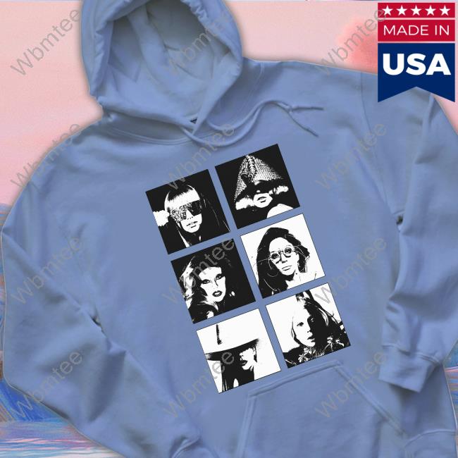 Warhol Killer Gaga Face Hoodies