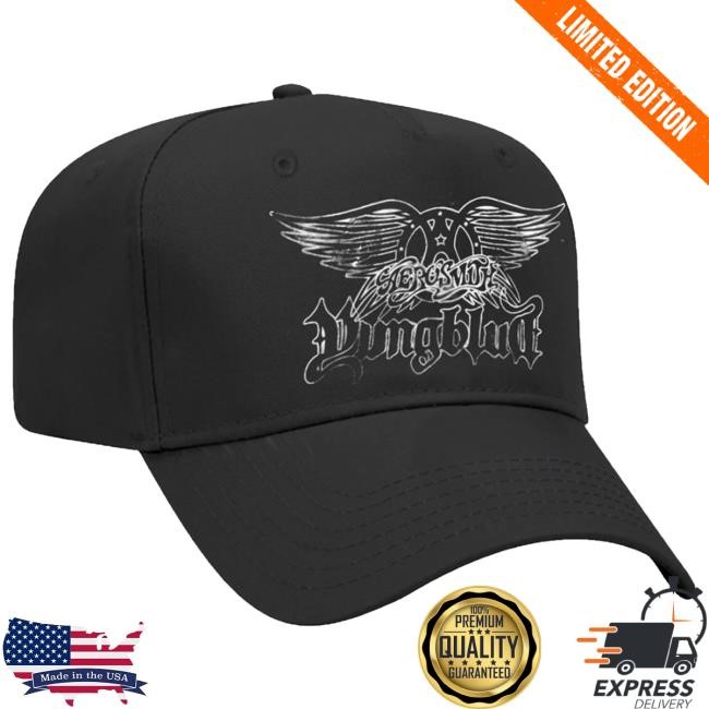 Official Complex Merch Store Shop Aerosmith & YUNGBLUD - One More Time Twill Trucker Cap
