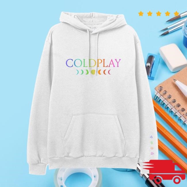Coldplay Logo LS Hoodie - Coldplay