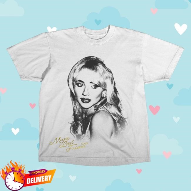 Official Sabrina Carpenter Merch Store Man's Best Friend Photo Top Shirt SabrinaCarpenter