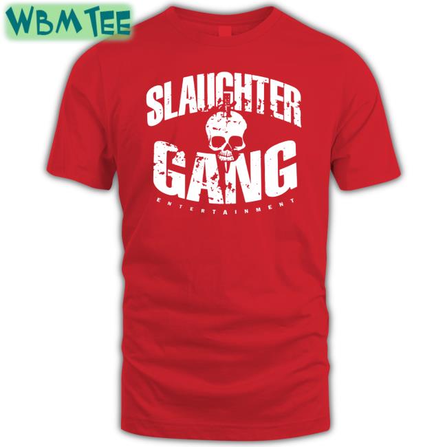 21 Savage Merch Slaughter Gang Entertainment Distressed Long Sleeve