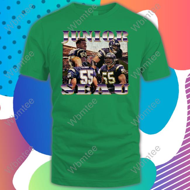 Junior Seau T-Shirt Los Angeles Chargers