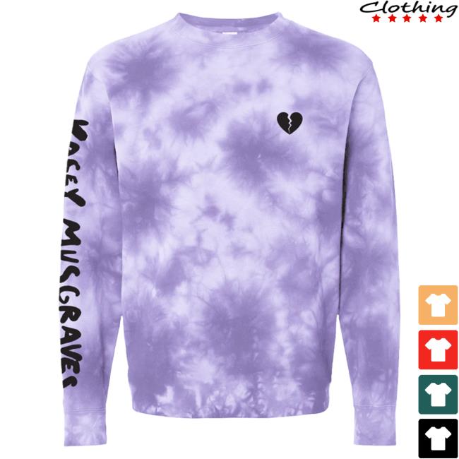 Kacey Musgraves Star-Crossed: Unveiled Tie-Dyed Tour Long Sleeve Tee