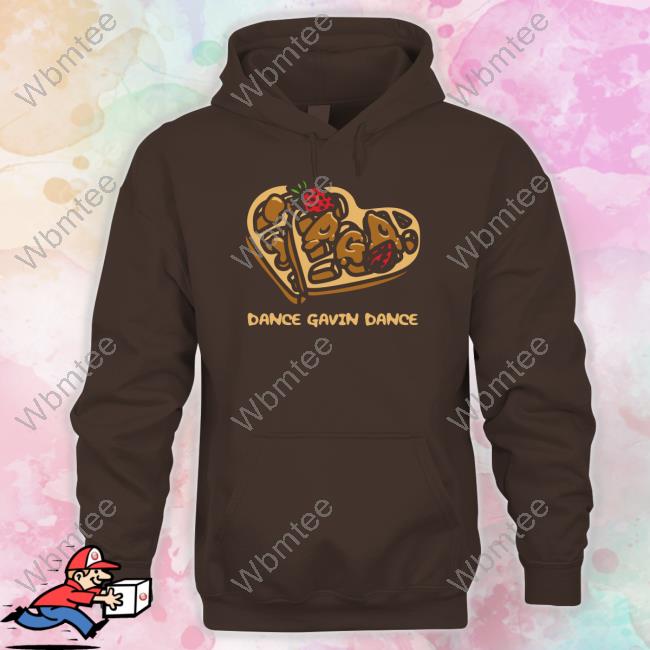 Dance Gavin Dance Merch Waffle Black Crewneck Sweatshirt Dance Gavin Dance Waffle Black Long Sleeve