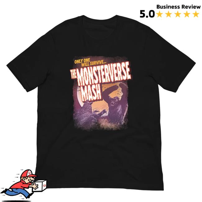 Official Monsterverse The Monsterverse Mash Adult Shirt New