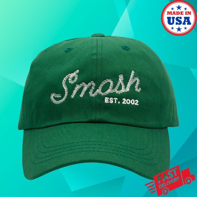 Embroidered Green Cap – Smosh Store