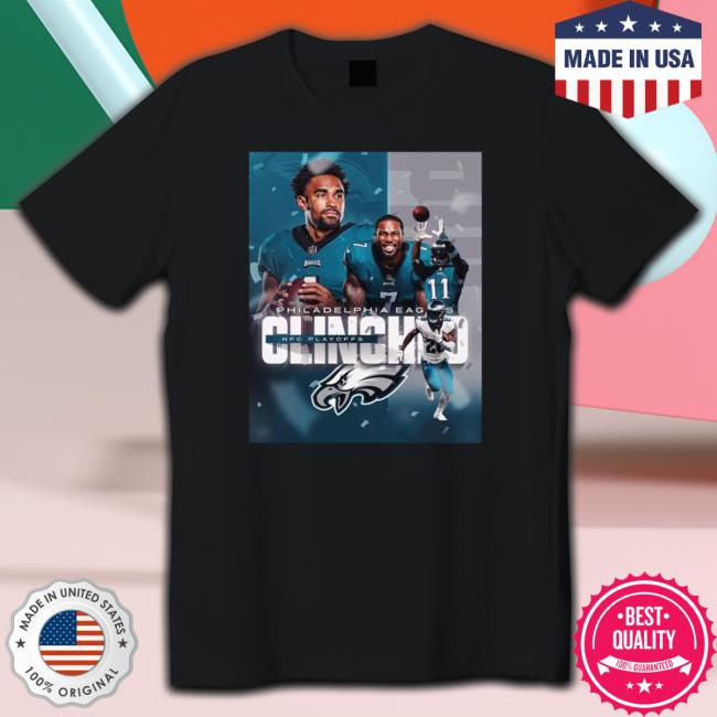 Philadelphia Eagles Clinch NFC Playoffs Hoodie Philadelphia Eagles Clinch NFC Playoffs Tee