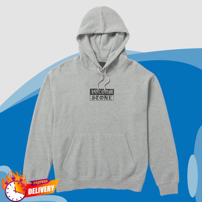 Official Volcom Stone Clothing Shop Store Watanite Hoody Heather Grey