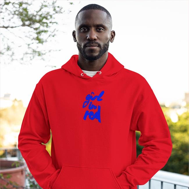 Shiny Blue Thread Hoodie