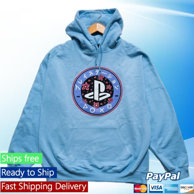 Official Fanfit Gaming Merch Store Shop PS Japanese Circle Pull Over Hoodie