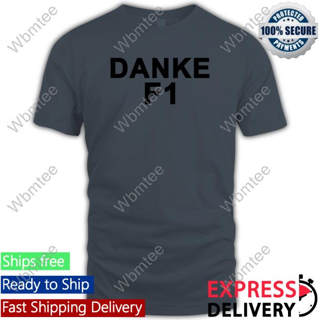 Sebastian Vettel Danke F1 Shirt Ian Parkes New Shirt