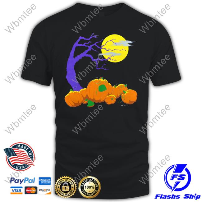Ruby Cruz Vintage 90s Halloween Jack O’ Lantern Cartoon Shirts