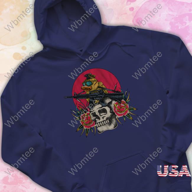 The Fat Electrician Merch Quackbang Tattoo Hoodie