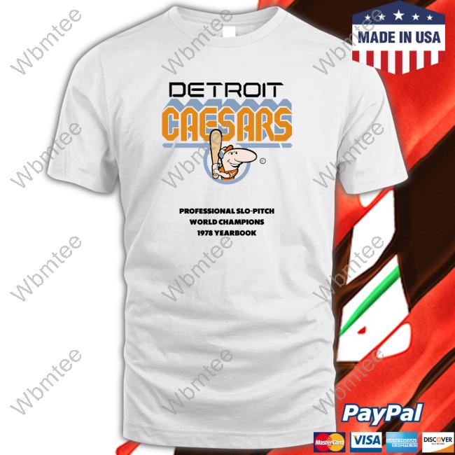 Detroit Caesars Shirt World Champions Original