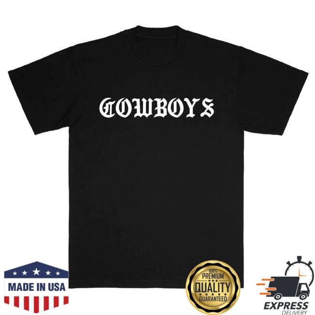 Official Born X Raised Merch Store Born X Raised + Cowboys Classic Tee: Black By Bxr Sport + NFL