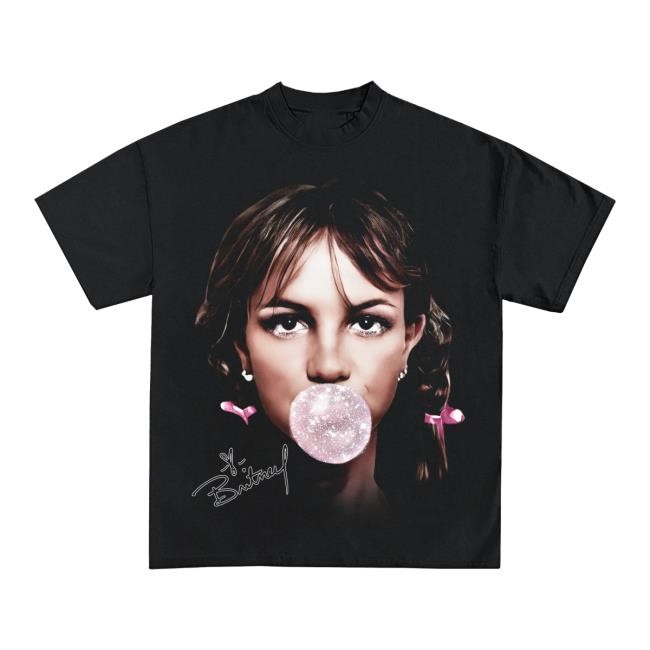 Icy Shop Merch Britney Spears Graphic Tee Shirt