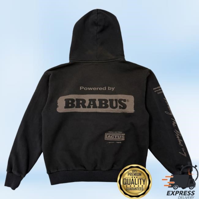 Official Travis Scott Merch Store Shop Travis Scott CJ X BRABUS Hooded Sweatshirt TravisScott