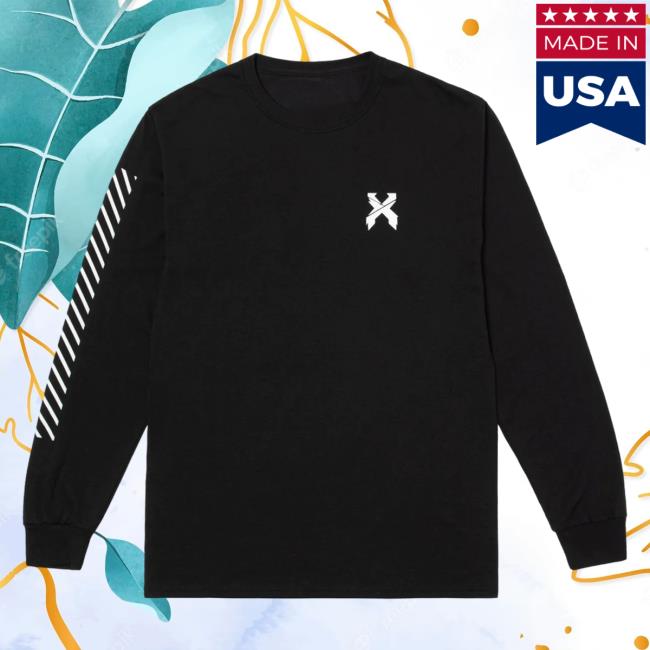 Official Excision Merch Sliced Logo Excision Crew neck Sweatshirt