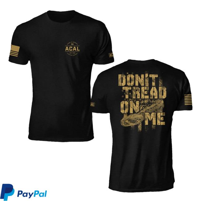 Official Acal Clothing Shop Merch Don't Tread On Me Popover Shirt