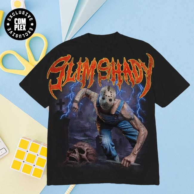 Official Complex Merch Store Shop Eminem Slim Shady Coffin Shirt