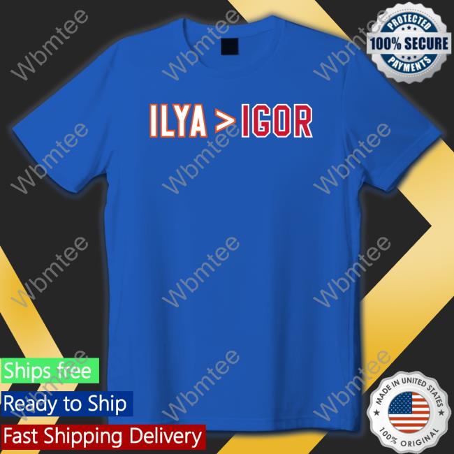 Official Ilya Is Greater Than Igor Hoodie