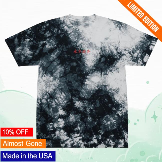Official Yujin Clothing I Love You Tie Dye Shirt New Milky Way Tie-Dye