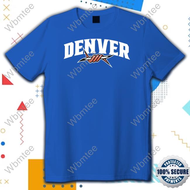 Official Premier Lacrosse League Merch Champion Denver Outlaws Primary Logo Black T Shirts