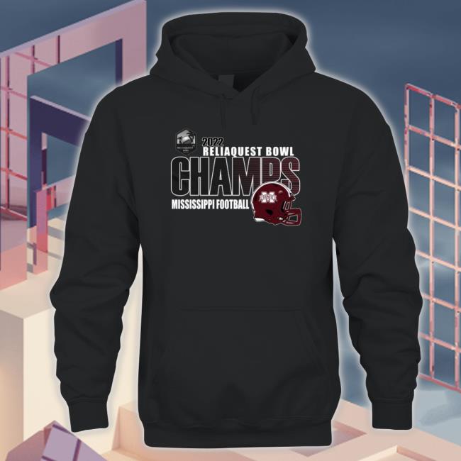 Mississippi State Bulldogs Reliaquest Bowl 2023 Champions Tee Shirt Mississippi State Bulldogs Reliaquest Bowl 2023 Champions T-Shirt
