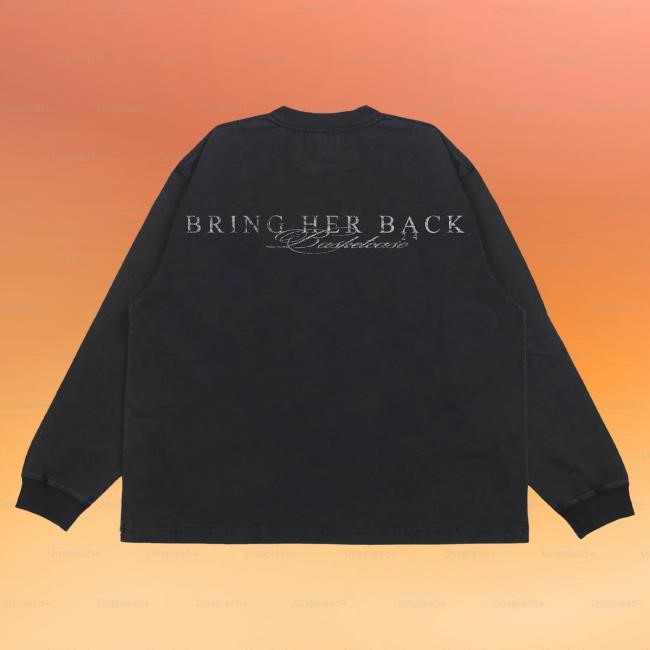 Bring Her Back x Basketcase Beautiful Angel Long Sleeve Tee Official A24 Films Shop Merch Store