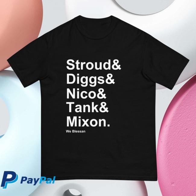Stroud & Diggs & Nico & Tank & Mixon Shirt Houston Stressans