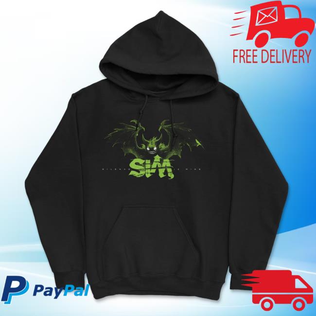 Official SIM Merch SIM Playdead Crewneck Sweatshirt Black