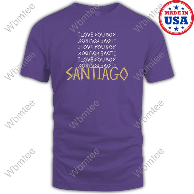 Santiago I Love You Boy Long Sleeve T Shirt