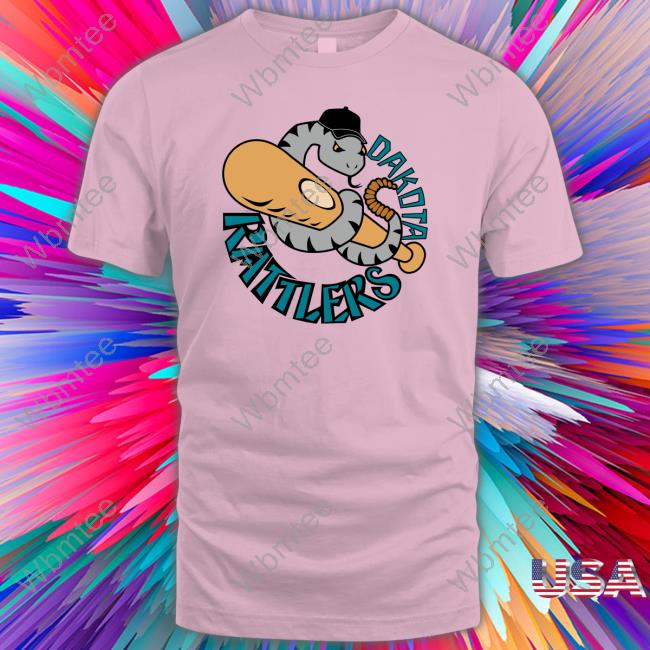 Official Bismarck Larks Merchandise Dakota Rattlers T Shirt Larksmerch